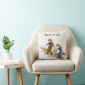 Victoriaans Era Jack & Jill van Kate Greenaway Kussen (Stoel)