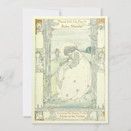 Victoriaans Era Jessie Marion King Kaart (Voorkant)