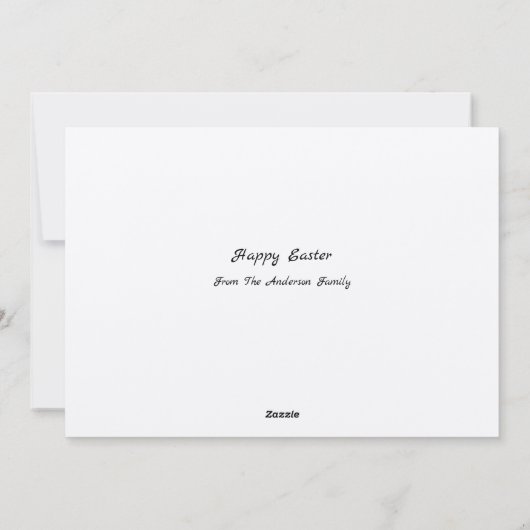 Victoriaans Era Kinderen & Baby Chicks Feestdagenkaart (Achterkant)