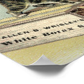 Victoriaans Era Kittens Soap Ad Poster (Hoek)