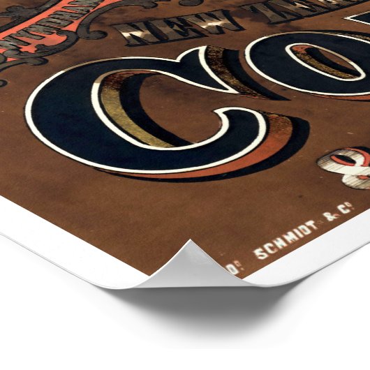  Victoriaans ERA Koffie- en Spice-kieuwen Poster (Hoek)