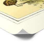  Victoriaans Era Pheasant Familie Poster (Hoek)