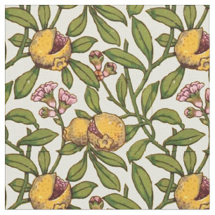  Victoriaans Era Pomegranate Patroon Stof