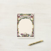 Victoriaans Era School Leraar Post-it® Notes (Op bureau)