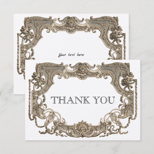   Victoriaans Era Sjabloon (Voorkant / Achterkant)