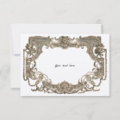   Victoriaans Era Sjabloon (Achterkant)