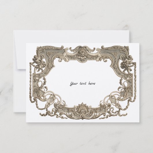   Victoriaans Era Sjabloon (Achterkant)