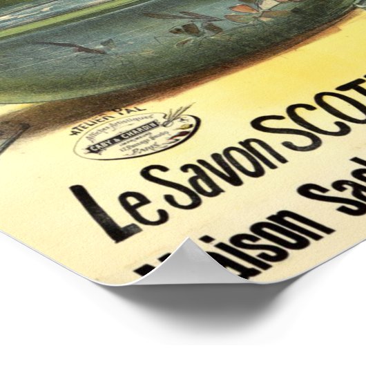 Victoriaans Era Soap Ad door Jean de Paleologue Poster (Hoek)