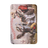 Victoriaans Era Soap Ad met Dog & Children Badmat (Voorkant Verticaal)