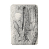 Victoriaans Era Whale Nautical Steampunk Badmat (Voorkant Verticaal)