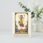  Victoriaans Erstwhile Halloween Traditions Briefkaart (Staand voorkant)
