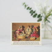  Victoriaans Erstwhile Halloween Traditions Briefkaart (Staand voorkant)