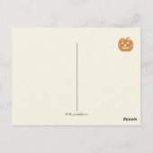  Victoriaans Erstwhile Halloween Traditions Briefkaart (Achterkant)