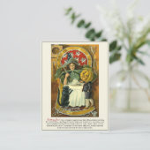  Victoriaans Erstwhile Halloween Traditions Briefkaart (Staand voorkant)