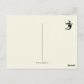  Victoriaans Erstwhile Halloween Traditions Briefkaart (Achterkant)