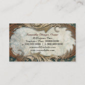 Victoriaans esthetisch Visitekaartje (Achterkant)