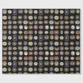 Victoriaans Eyes-cadeauomslag van Lover Cadeaupapier (Vlak)