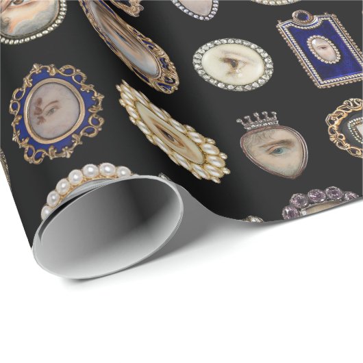 Victoriaans Eyes-cadeauomslag van Lover Cadeaupapier (Rol Hoek)