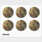 Victoriaans Faerie Sticker - Faeire Bird (Vel)