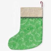 Victoriaans Fancy kerst Kleine Kerstsok (Achterkant)