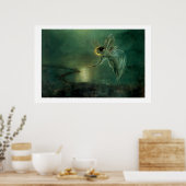 Victoriaans Fantasy Fairy Painting Art afdrukken 3 Poster (Keuken)