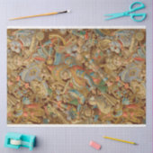 Victoriaans Fantasy Speelgoed Collage Tissuepapier (Craft)