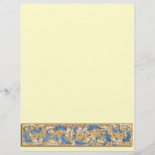 Victoriaans Feathers Border Flyer (Voorkant)