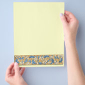 Victoriaans Feathers Border Flyer (Hand)