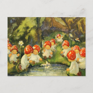 Victoriaans feeën Briefkaart