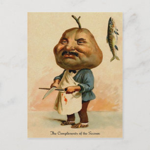  Victoriaans feestdag Briefkaart