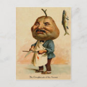  Victoriaans feestdag Briefkaart (Voorkant)