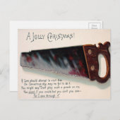  Victoriaans feestdag Briefkaart (Voorkant / Achterkant)