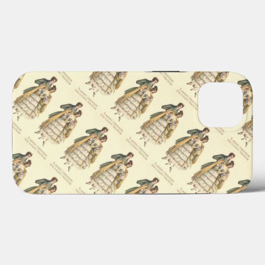Victoriaans feestdag Case-Mate iPhone case (Achterkant (horizontaal))