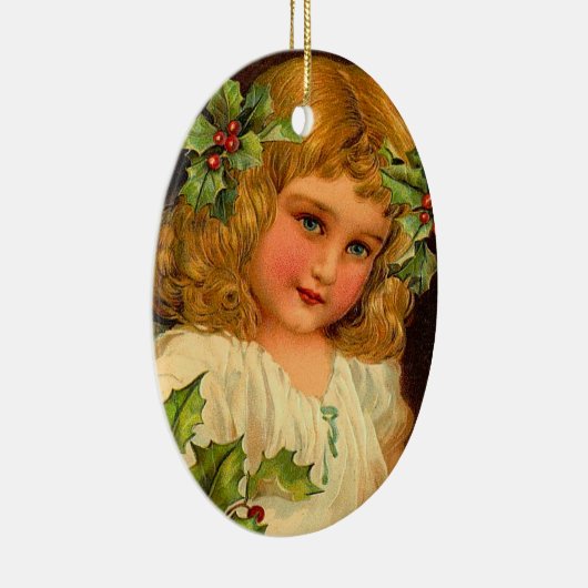 Victoriaans feestdag keramisch ornament (Rechts)