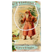 Victoriaans feestdag klein cadeauzakje (Achterkant)