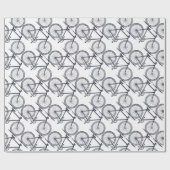 /Victoriaans fiets Cadeaupapier (Vlak)