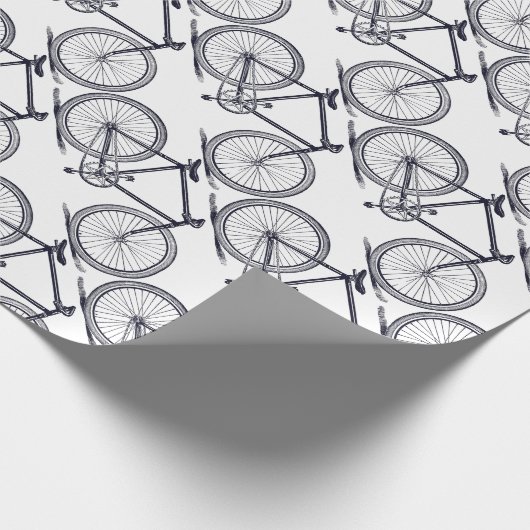 /Victoriaans fiets Cadeaupapier (Hoek)
