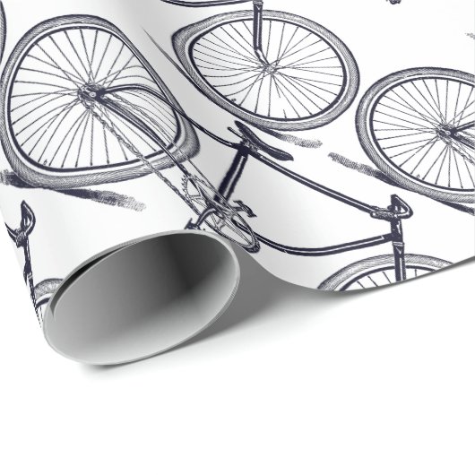 /Victoriaans fiets Cadeaupapier (Rol Hoek)