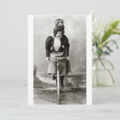 Victoriaans fietsenride Kaart (Staand voorkant)