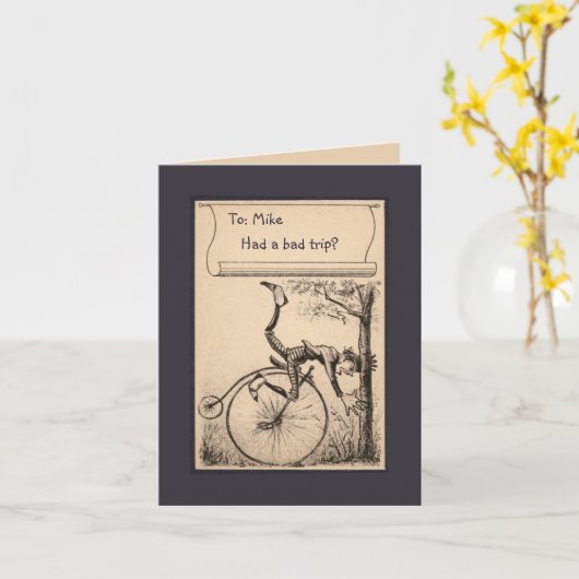 Victoriaans fietsongeval komt binnenkort goed kaart (Gele Bloem)