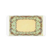  Victoriaans filigraan adreslabel Etiket (Voorkant)