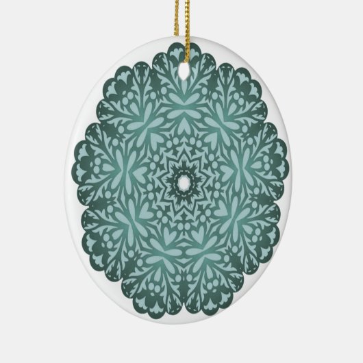 Victoriaans Filigree Lace Ornament (Rechts)