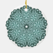 Victoriaans Filigree Lace Ornament (Achterkant)