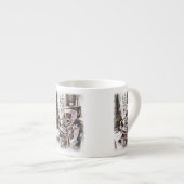 VICTORIAANS FIRESIDEVOORZITTER ESPRESSO KOP (Voorkant rechts)