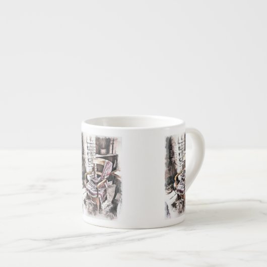 VICTORIAANS FIRESIDEVOORZITTER ESPRESSO KOP (Voorkant rechts)