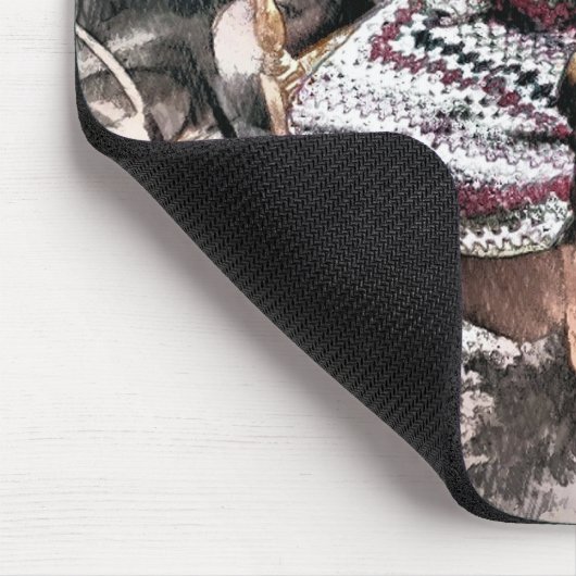 VICTORIAANS FIRESIDEVOORZITTER MUISMAT (Hoek)