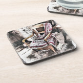 VICTORIAANS FIRESIDEVOORZITTER ONDERZETTER (Linkerzijde)