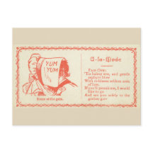 Victoriaans flirtkaart