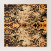 Victoriaans floraal elegant patroon  legpuzzel (Horizontaal)