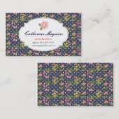 Victoriaans Floral Alle beroepen Visitekaartje (Voorkant / Achterkant)